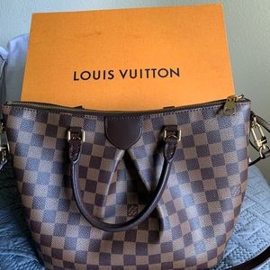 AUTHENTIC Louis Vuitton Siena Damier MM